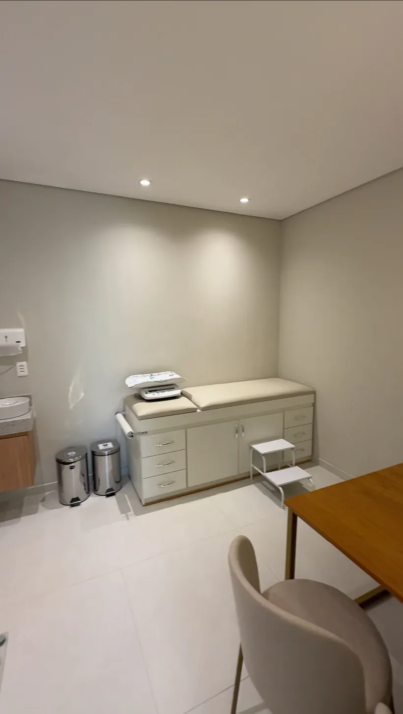 Consultório da Silvestrini Medical, vista do ambiente de atendimento